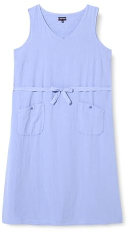 Armor Lux Damen Ärmelloses Kleid Kinderkleid, Lavendelblau E24, 38