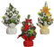 Weihnachtsbaum, 3 Stück Weihnachtsbaum, Mini Kunstweihnachtsbaum, Tisch-Weihnachtsbaum, Weihnachtsdeko, Material PVC, DIY Weihnachtsbäume Fensterdekoration