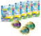 INKEE POPZ 5er Set | Knisterndes Badesalz Kinder - Bunter Badezusatz in pink, blau oder grün mit Mandelöl & Popcorn-Aroma, 5x 15g Beutel – Badespaß für Kinder