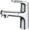 Miscelatore lavabo estraibile Rubinetto cucina con doccetta estraibile Miscelatore 2 modalità getto per cucina Lavabo bagno Miscelatore lavabo con doccia Cromo