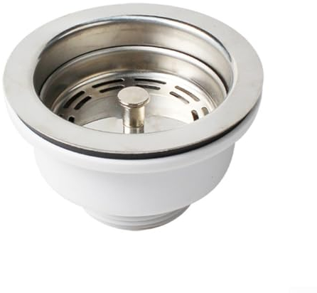 Collection, 90 mm Mini panier d'évier de cuisine en acier inoxydable Kit de vidage pour tout évier de cuisine standard