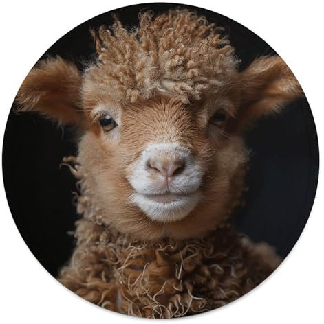 NWTPK Decke, Überwurf, Decke, Stranddecke, Schaf, braun, Wolle, bedruckt, Yogamatte, kann in allen Jahreszeiten verwendet werden, warm und leicht, geeignet für Sofa, Bett, Wohnzimmer, Outdoor usw