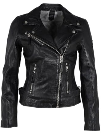 Mauritius PGG W14 LEGV Frauen Lederjacke schwarz M 100% Leder Basics