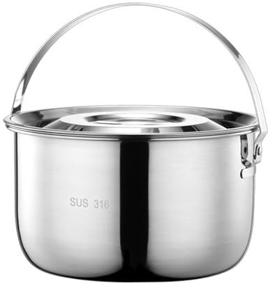 Ollas de filtro de aceite con tapa extraíble Colador de grasa de acero inoxidable para cocinar lata de aceite con gran capacidad