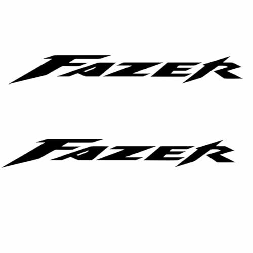 FZS 1000 Fazer Aufkleber Set passend für Yamaha Classic Bike Motorrad Schriftzug Sticker Decal Bike Style Schriftzug viele Farben