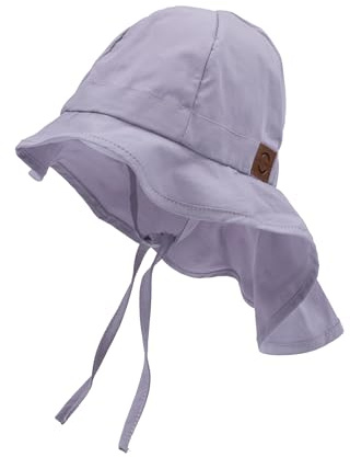 Mikk-line Sonnenhut Baby Uv Schutz 50 Nackenschutz – Kindermütze, Babymützen 2-4 Jahre - Schirmmütze Kinder für Mädchen und Jungen – Leichte Sommermütze für Optimalen Schutz – Atmungsaktiv und Bequem