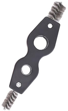 Multifunction Steel Wire Brush for Car Battery Terminals Maintenance and Metal Pipe Polishing Deburring Cleaning Brush