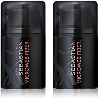 SEBASTIAN PROFESSIONAL MICROWEB FIBER – Haarcreme für texturierte Haare (45 ml) – flexible Pomade für seidenweiche Definition und ein phänomenales Haarstyling – formt und definiert (Packung mit 2)