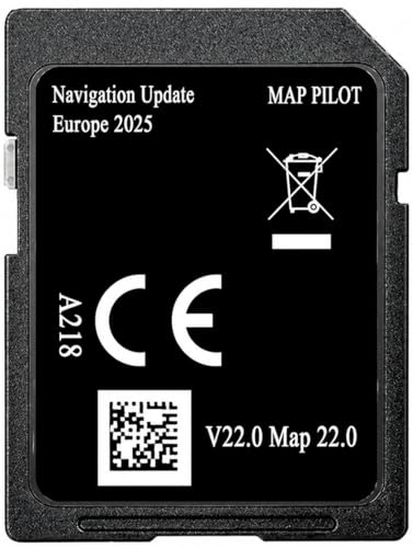 Scheda SD di navigazione GPS Europa 2025 v22 - A2189062904 compatibile con MERCEDES GARMIN MAP PILOT - STAR1
