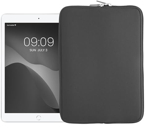 kwmobile Funda de Neopreno con Cremallera para Tablet - Estuche Protector Universal 9,7-11 Tablet Resistente al Agua para Tableta