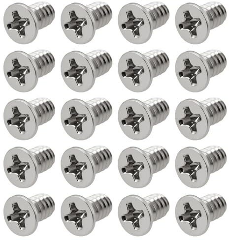 AS Axis Spindleon Lot de 50 Vis de Fixation pour Disque Dur 3,5 Pouces Filetage UNC 6-32 Compatible avec Les Boîtiers d'ordinateur 3,5 Pouces