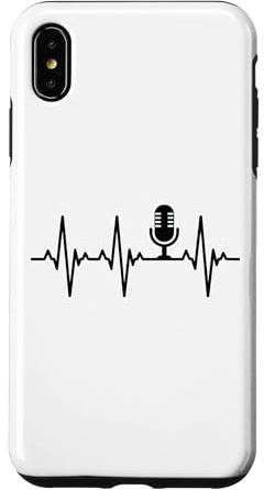 Custodia per iPhone XS Max Microfono Heartbeat