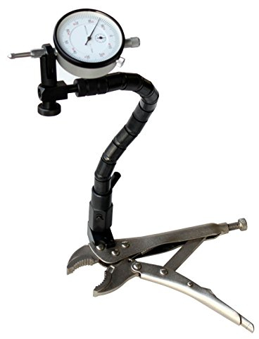 CNC QUALITÄT Messstativ mit flexiblem Gestänge und Klemmzange