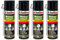 Isolbau B2 Montageschaum mit Aussprührohr - 4 x 500 ml PU-Bauschaum für Montage, Isolierung, Abdichtung, Innen & außen