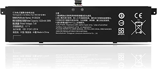 7,6 V 39 Wh 5320 mAh R13B02W R13B01W Laptop Battery Compatible for Xiaomi Mi Air 13,3 Inch Series