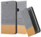 cadorabo Coque pour Google Pixel 3 en Gris Clair Marron - Housse Protection avec Fermoire Magnétique, Stand Horizontal et Fente Carte - Portefeuille Etui Poche Folio Case Cover