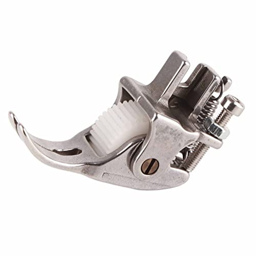 Druck Einstellbare Roller Nähfuß Nähmaschine Zubehör Für Leder Dickes Stoff Tuch (#1)