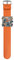 Stamps Damen Uhr komplett - Zifferblatt Autumn Flowers mit Lederarmband Classic orange