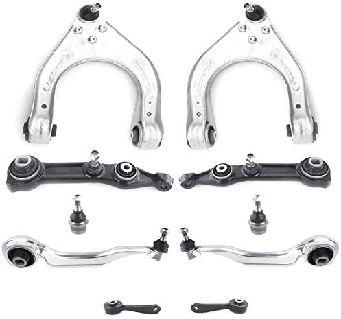 10-tlg. Querlenker Set Querlenkersatz,6 x Querlenker +2 x Koppelstange + 2 x Traggelenk Vorne Oben Unten Links Rechts für CLS (C219) 2004-2010,E-Klasse(W211) 2002-2008,E-Klasse T-Model(S211) 2003-2009
