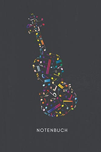 Notenbuch Geige | Violine: Notenbuch Geige | Violine: Buch mit Notenzeilen/Notenpapier, Aufgabenbuch, Kompositionsbuch, Notizbuch zum Aufschreiben von ... | 120 Seiten | ca. DINA5 | mattes Cover