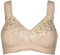 Speidel Soft-BH Damen mit Batiststickerei am Obercup Entlastungsträger, Verstellbar hinten Skin 110C