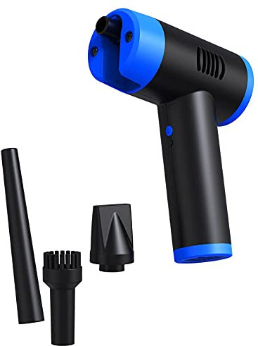 Plumeau d'air sans fil | Dépoussiéreur électrique sans fil – Rechargeable 7500 mAh, 32 000 tr/min remplace l'air en conserve pour le l'ordinateur, la voiture et du climatiseur