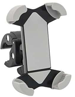 Wedo Supporto per Smartphone Clip It Bike Bicicletta Elettrica Moto con Morsetto Colore Nero Adatto a Tutte Le Dimensioni Smartphone