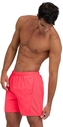 Arena Fundamentals Logo Boxer R Costume Uomo Mare e Piscina, Costume da Bagno in Morbido Tessuto Riciclato ad Asciugatura Rapida, Boxer Mare con Slip Interno in Mesh
