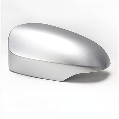Fit For To-yota Yaris 2012 2013 2014 2015 2016 2017 2018 2019 Outside Rearview Mirror Cover Wing Door Side Mirror Shell Cap Housing,silver Left