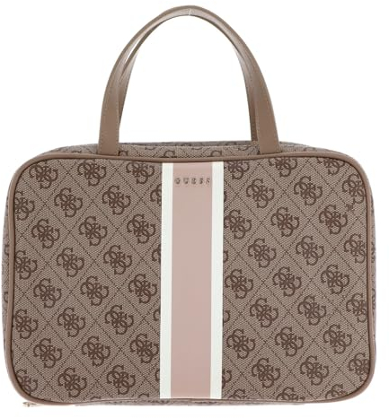 GUESS Travel Case Latte Logo