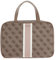 GUESS Travel Case Latte Logo