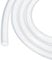 Rebower 3.3ft Silicone Tubing 5mm ID 7mm OD Clear Industrial Plastic Tubing Pure Silicone Hoses for Pump Siphoning Draining Irrigation Brewing
