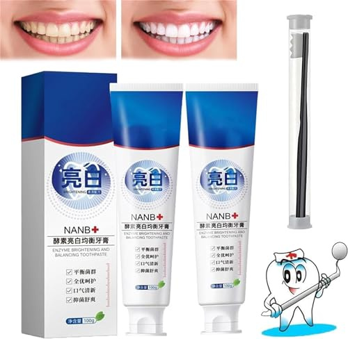 Sp-4 Rapid Whitening Toothpaste, 2024 New Ultra Whitening Toothpaste, Whitening Toothpaste, Brightening Toothpaste Fresh Breath Toothpaste (2pcs)