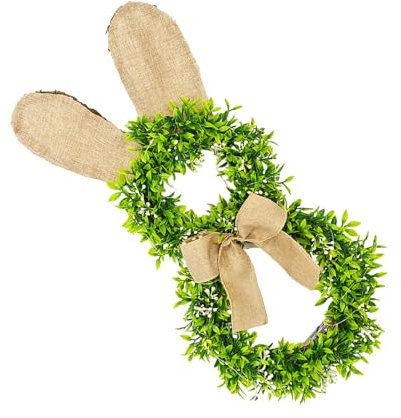 Oster-Tür-Zubehör, leuchtender Kranz-Aufsatz, Hasen-Girlanden, vielseitige Türdekorationen für Oster-Enthusiasten, auffällige Osterdekoration