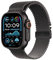Apple Watch Ultra 2 (49 mm GPS + Cellular) Montre de Sport connectée avec Boîtier en Titane Noir et Bracelet Milanais Titane Noir (Medium). Suivi de l’activité, GPS Haute précision, Neutre en Carbone