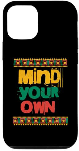 Hülle für iPhone 13 Pro Afrika Black History Afrocentric Mind Your Own