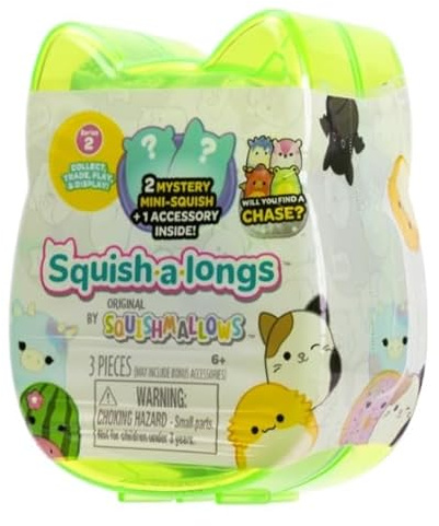 Squish-a-longs von Squishmallows - Mystery (1 Packung zufällig ausgewählt) Serie 2