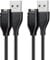 Garmin Charger Cable for Forerunner 745 935 945 45 45S 245 Music,Instinct,Approach S10 S40 S60 S12 S42, 2Pack USB Replacement Chargeing Cord,100cm+50cm