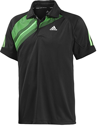 adidas TT Atake Polo (schwarz/grün, XXS)