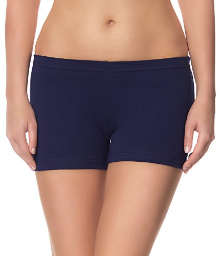 Ladeheid Damen Shorts Radlerhose Unterhose Hotpants Kurze Hose Boxershorts LAMA05, Dunkelblau14, XXL-3XL (Herstellergröße: 44-46)