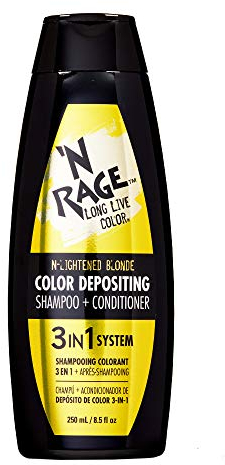 Nrage Color Depositing - Shampoo + Conditioner - N-Lightened Blonde - 8.5oz / 250mL