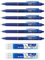 Pilot Frixion Clicker Tintenroller, versenkbare Spitze, 0,5mm Blau, 6er Pack + 6 Ersatzminen