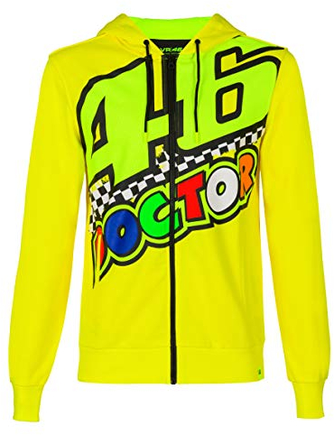 Valentino Rossi T-Shirt 46 Doctor,XS,Gelb,Mann