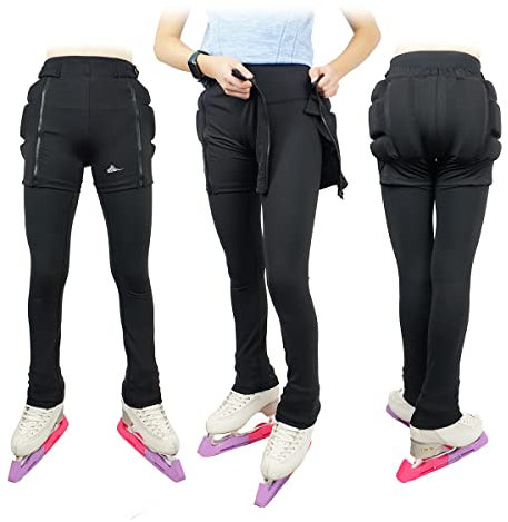 Skating Spirit Eiskunstlauf-Wettbewerb Unterrock Shorts Panties Gel Pad Steißbein Kissen Schutz (groß)