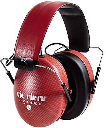 Vic Firth VXHP0012 Bluetooth-Isolationskopfhörer – Rot