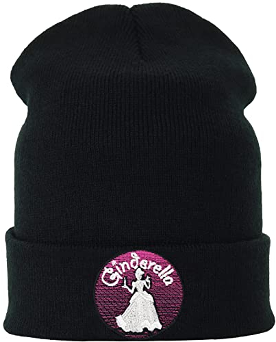 EXPRESS-STICKEREI Lustige Strickmütze - Warme Wintermütze mit Motiv Ginderella - Strickmütze - Beanie für Damen und Herren - Unisex Wollmütze - Heavy Metal Haube mit Spruch