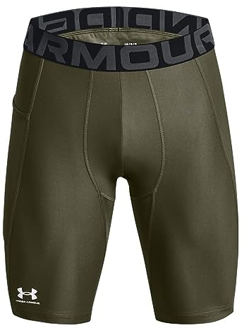Under Armour Homme UA HG Armour Lng Shorts, short de compression léger, short moulant homme, short de sport respirant au séchage rapide
