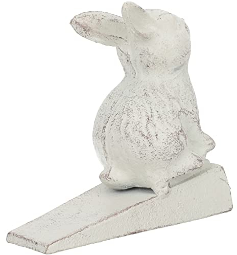 GANAZONO Kaninchen Türstopper Deko Metall Hase Türstopper Tier Türstopper Keil Ostern Türstopper Mini Hase Statue