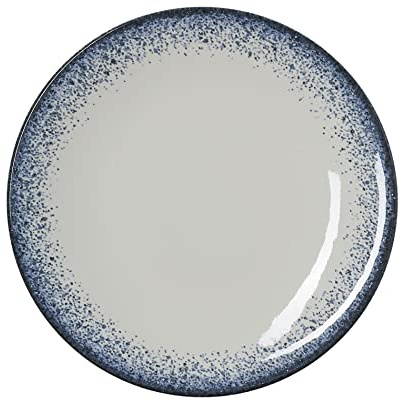 WAS Germany Teller, flach, Ø 27 cm, Set á 6 Stück, marina, Porzellan