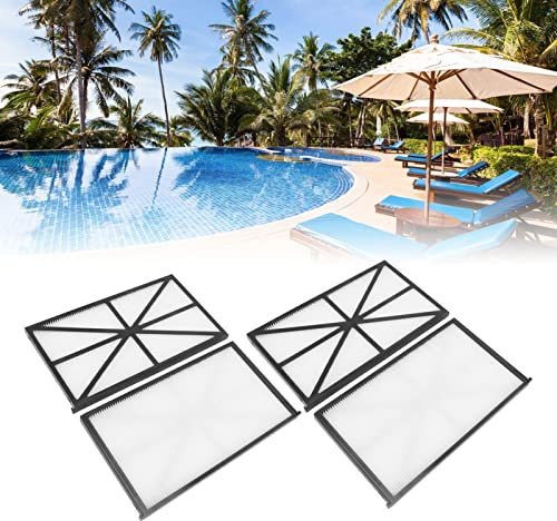 Filtres de Nettoyeur de Piscine Robotique 4PCS, Rcx70101 Lavable pour Tigershark pour Sharkvac pour Robot Aquavac, Nettoyeurs de Piscine Robotiques (lot de 4) Filtres de